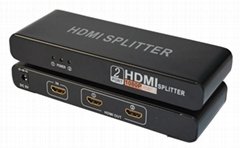 1x2 HDMI Splitter With 3D Pass-Through