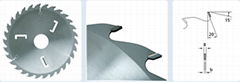 carbide-tipped rip saw blades with wiper slots