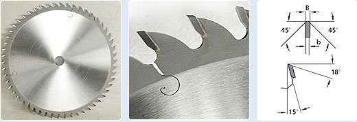 carbide-tipped trimming &sizing saw blades for laminated boards