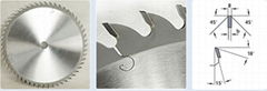 carbide-tipped trimming &sizing saw blades for laminated boards