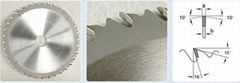 carbide-tipped rip saw blade anti-kickback