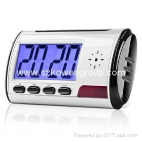 Hourglass - Digital Spy Clock Camera with Motion Detector + Remote Control 4