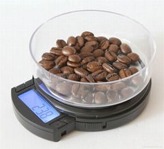 Switchable capacity digital pocket scale dual capacity in one scale