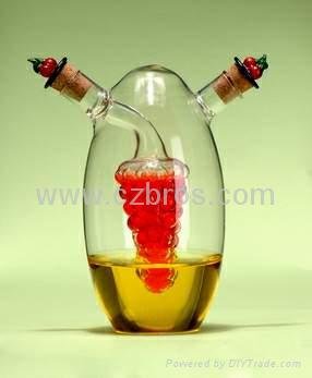 Glass Oil & Vinegar Cruet 2