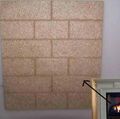 Vermiculite bricks/board for firepace wall 2