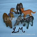 soft PVC wild animal toys