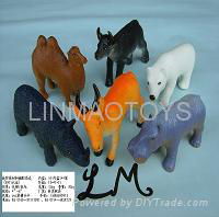 soft PVC wild animal toys 3