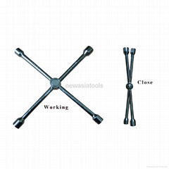 Portable Cross Socket Wrench