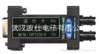 OPT232-9  无源RS232转光纤转换器