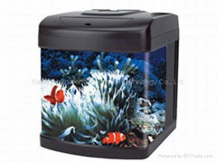 SANVI K7 Bow Front Glass Aquarium 