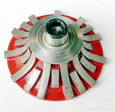 Diamond Profile Wheel - for granite, marble processing shape