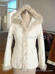 lady's fashion fur coat