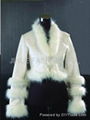 lady's fashion fur coat-2 1