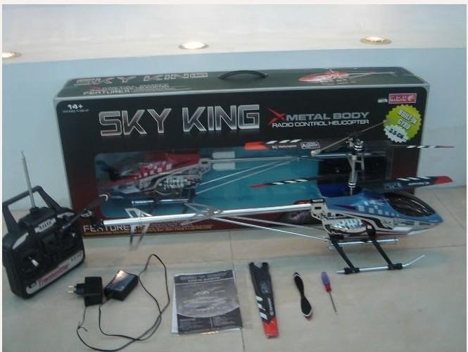 Big alloy 3.5CH RC helicopter with gyro 2