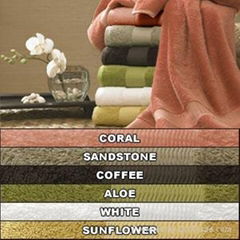 Cotton bamboo blended towel