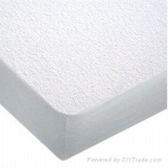 Terry mattress pad