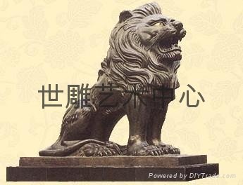 狮子雕塑 3