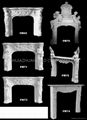 MARBLE CARVING--FIREPLACE & OTHERS
