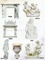 MARBLE CARVING--FIREPLACE & OTHERS 3