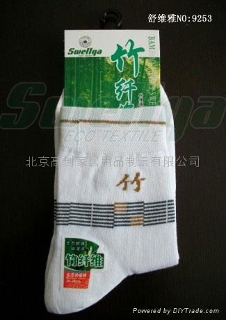 供应除臭克星SWELLYA特质高级竹纤维生态保健袜 4
