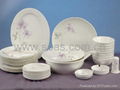 42 Pcs of Tableware of loving all one's