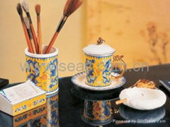 Sell Chinese Dragon Series of Office Porcelain (5pcs)