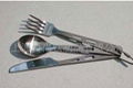 Titanium 3-pc cutlery set  1