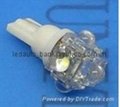 Car LED T10 / T8 Wedge for Dashboard light 5