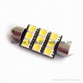 Car LED Festoon T10x41mm-9 SMD light