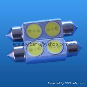 Car LED Festoon T10x41mm-9 SMD light 3