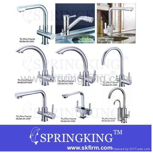 New Style Three Way Kitchen Sink Faucet  4