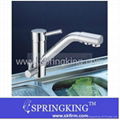 Kitchen Tri-Flow Water Faucet