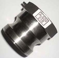 SS316 camlock coupling adapters