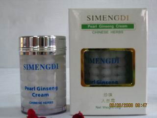 Simengdi Pearl Ginseng Cream Private labeling