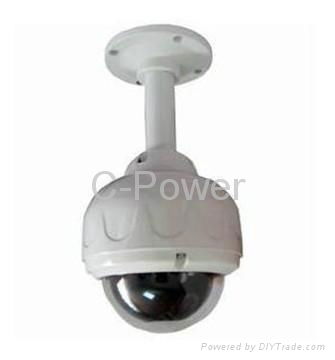  Dome  camera with pan/tilt 2