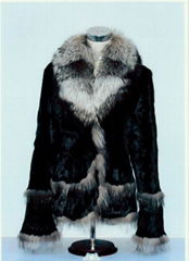 fur lady's garment