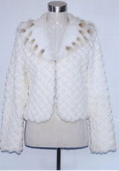 fur lady's garment