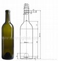 glass wine bottle 2