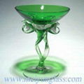 Glass candleholder 1