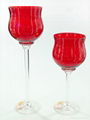 Glass candleholder 5