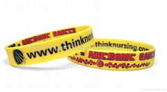 silicone printing bracelets