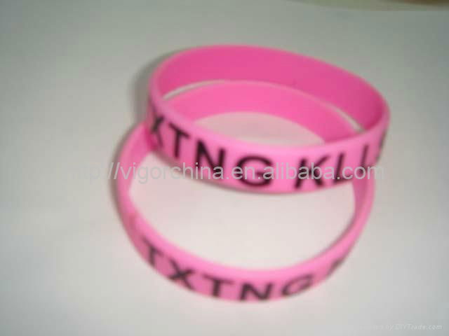 silicone printing bracelets 2