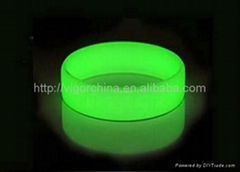 silicone fluorescence  bracelets