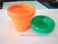 silicone folding cup 