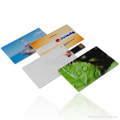 promotional credit card usb flash drive 5