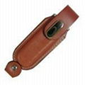 promotional leather usb flash drive 2