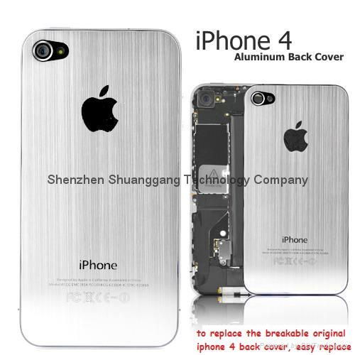 iphone 4 Aluminum metal back cover