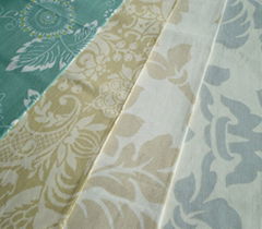 grey fabric , printed and dyed fabric, home textile