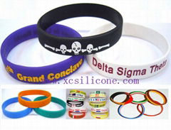 silicone bracelets