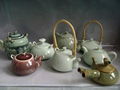 Fine china tea pot coffee set porcelain tableware